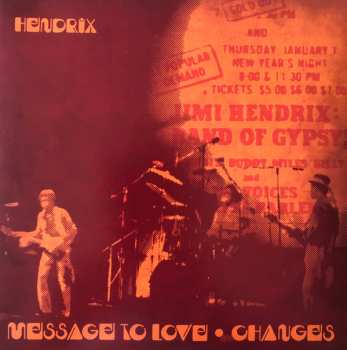 SP Jimi Hendrix: Message To Love / Changes NUM | CLR