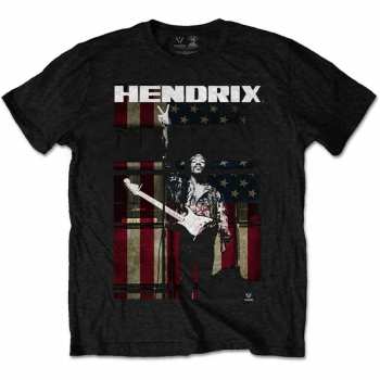 Merch Jimi Hendrix: Kinder T-shirt Peace Flag 