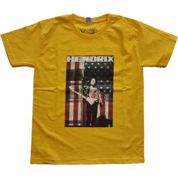 Merch Jimi Hendrix: Kinder T-shirt Peace Flag 