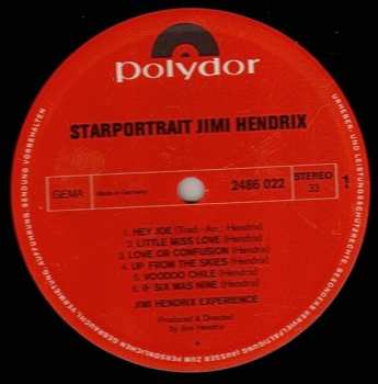 2LP/Doos The Jimi Hendrix Experience: Starportrait Jimi Hendrix