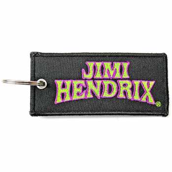 Merch Jimi Hendrix: Sleutelhanger Arched Logo Jimi Hendrix 
