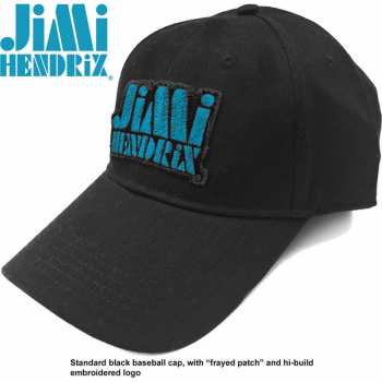 Merch Jimi Hendrix: Pet met klep Blue Stencil Logo Jimi Hendrix