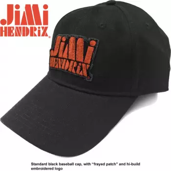 Pet met klep Orange Stencil Logo Jimi Hendrix