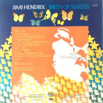 LP Jimi Hendrix: Birth Of Success