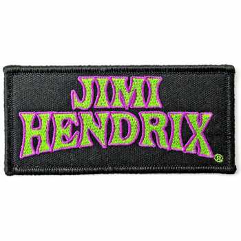 Merch Jimi Hendrix: Patch Arched Logo Jimi Hendrix