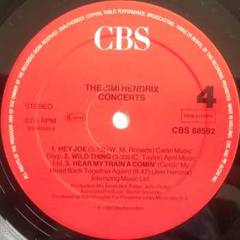 2LP Jimi Hendrix: The Jimi Hendrix Concerts