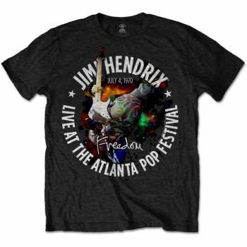 Merch Jimi Hendrix: T-shirt Atlanta Pop Festival 1970 