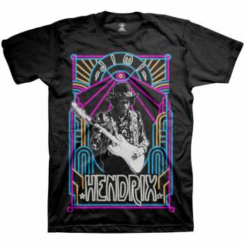 Merch Jimi Hendrix: T-shirt Electric Ladyland Neon 