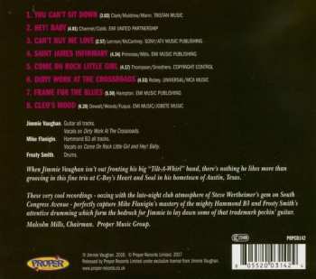 CD Jimmie Vaughan Trio: Live At C-Boy's