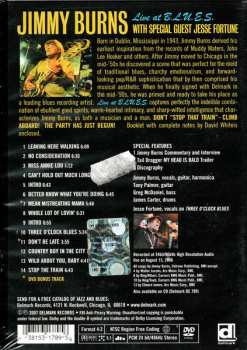 DVD Jimmy Burns: Live At B.L.U.E.S