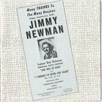 2CD Jimmy C. Newman: Bop A Hula