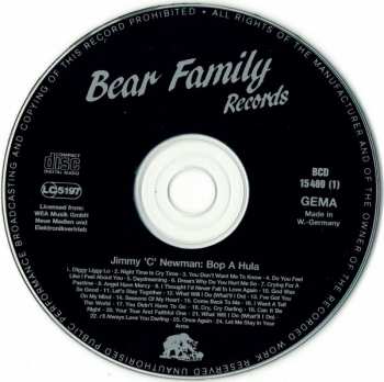 2CD Jimmy C. Newman: Bop A Hula