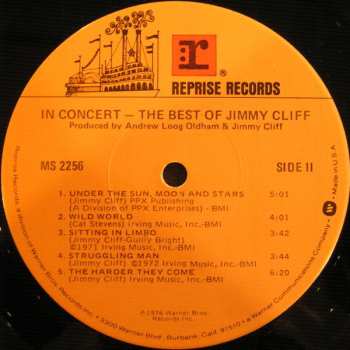 LP Jimmy Cliff: In Concert - The Best Of Jimmy Cliff