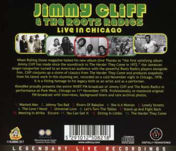 CD Jimmy Cliff: Live In Chicago