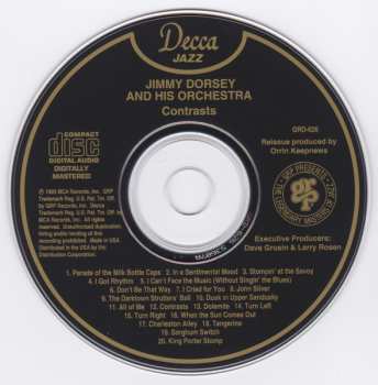 CD Jimmy Dorsey And His Orchestra: Contrasts