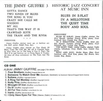 2CD Jimmy Giuffre: Four Classic Albums Plus ....
