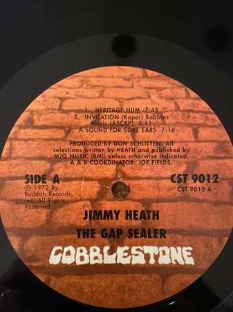 LP Jimmy Heath: The Gap Sealer