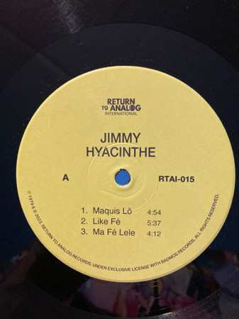 LP Jimmy Hyacinthe: Jimmy Hyacinthe LTD