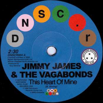 SP Jimmy James & The Vagabonds: This Heart Of Mine / Let Love Flow On