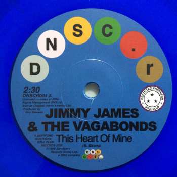 SP Jimmy James & The Vagabonds: This Heart Of Mine / Let Love Flow On LTD | CLR