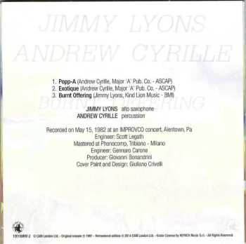 5CD/Doos Jimmy Lyons: The Complete Remastered Recordings On Black Saint & Soul Note