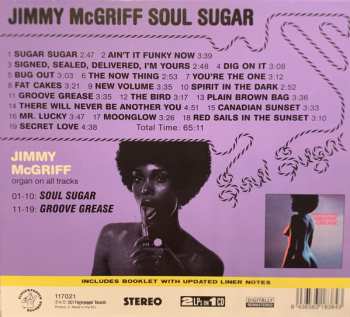 CD Jimmy McGriff: Soul Sugar DIGI