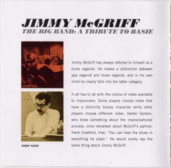 CD Jimmy McGriff: The Big Band: A Tribute To Basie