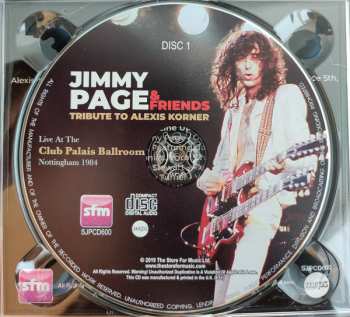 2CD Jimmy Page & Friends: Tribute To Alexis Korner, Live At The Club Palais Ballroom, Nottingham 1984