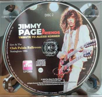 2CD Jimmy Page & Friends: Tribute To Alexis Korner, Live At The Club Palais Ballroom, Nottingham 1984