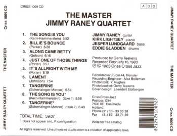 CD Kirk Lightsey: The Master