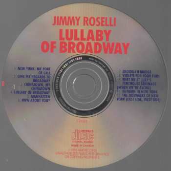 CD Jimmy Roselli: Lullaby Of Broadway