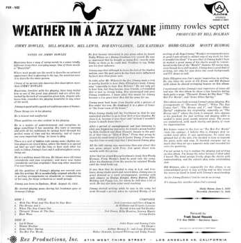 LP Jimmy Rowles Septet: Weather In A Jazz Vane