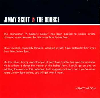 CD Jimmy Scott: The Source