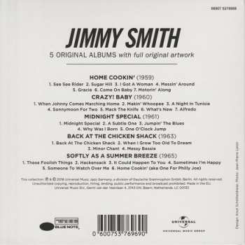 5CD/Doos Jimmy Smith: 5 Original Albums