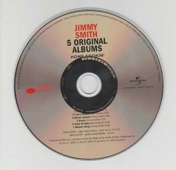 5CD/Doos Jimmy Smith: 5 Original Albums