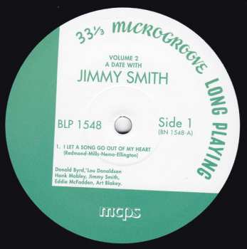 LP Jimmy Smith: A Date With Jimmy Smith Volume Two LTD