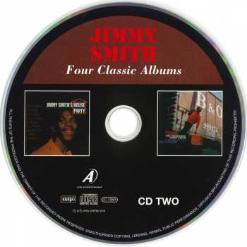 2CD Jimmy Smith: Four Classic Albums