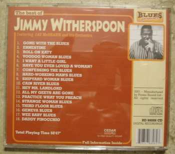 CD Jimmy Witherspoon: Gone With The Blues - The Best Of featuring Jay McShann and his Orchestra