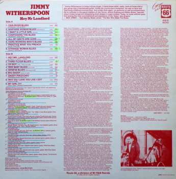 LP Jimmy Witherspoon: Hey Mr. Landlord
