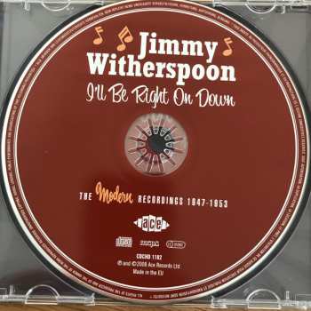 CD Jimmy Witherspoon: I'll Be Right On Down - The Modern Recordings 1947-1953