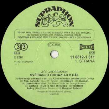 LP Jiří Grossmann: Své Banjo Odhazuji V Dál