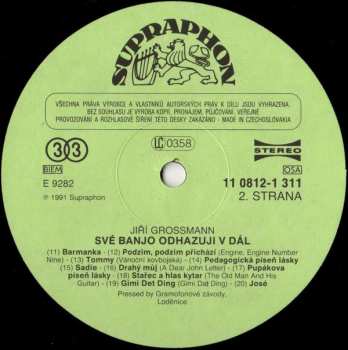 LP Jiří Grossmann: Své Banjo Odhazuji V Dál