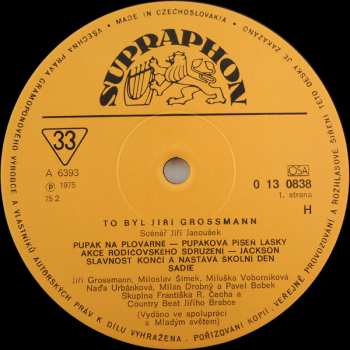 LP Jiří Grossmann: To Byl Jiří Grossmann
