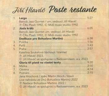 CD Jiří Hlaváč: Poste Restante