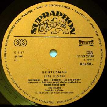 LP Jiří Korn: Gentleman