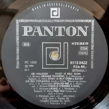 LP Jiří Malásek: Život Je Bílý Dům