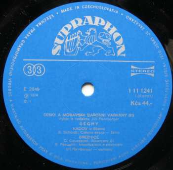 4LP/Doos Jiří Reinberger: České A Moravské Barokní Varhany (4xLP + BOX + BOOKLET)