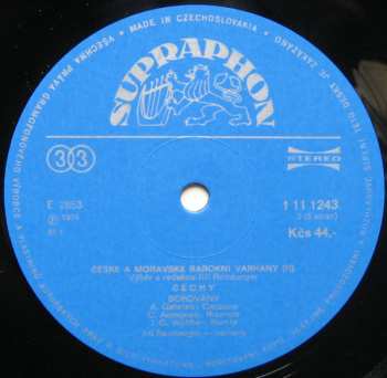 4LP/Doos Jiří Reinberger: České A Moravské Barokní Varhany (4xLP + BOX + BOOKLET)