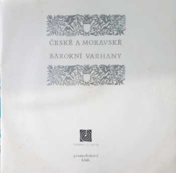 4LP/Doos Jiří Reinberger: České A Moravské Barokní Varhany