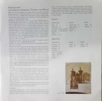 4LP/Doos Jiří Reinberger: České A Moravské Barokní Varhany